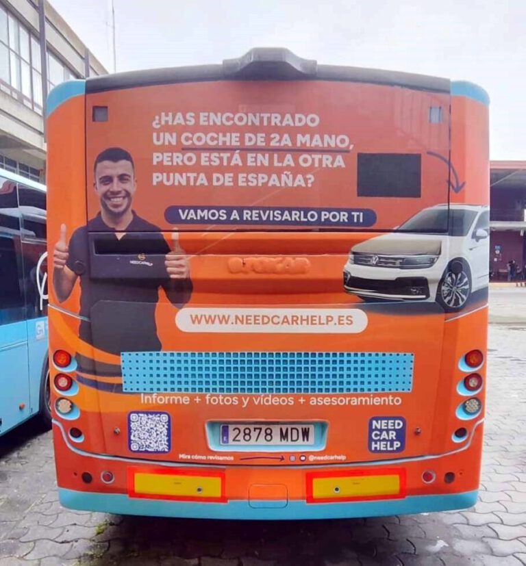 Publicidad en autobuses interurbanos A Coruña - Bus & Trucks Marketing